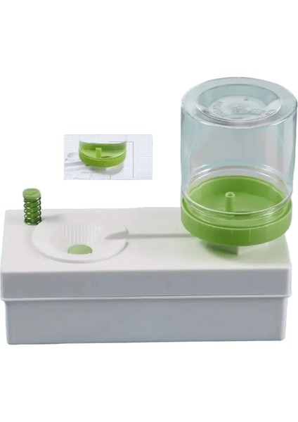 Boya Fırçası Temizleme Cihazı Döngüsü Kare Elips Yeşil Pembe Scrubber Diy Yağlıboya Guaj Güzel Sanatlar Suluboya Kalem Temizleme Aracı Kare Yeşil (Yurt Dışından)