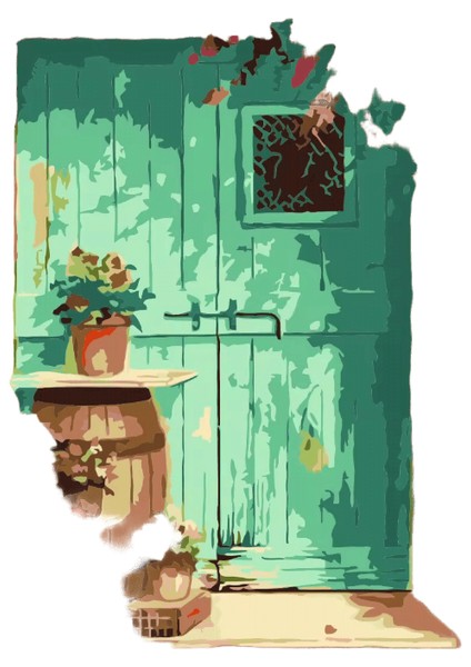 Huacan Numaralara Göre Yağlı Boya Ev Manzara El Boya Kitleri Tuval Çiçek Ev Dekorasyonu YBB-013 / Boyut (Cm): 40X50CM Çerçeve Yok (Yurt Dışından)