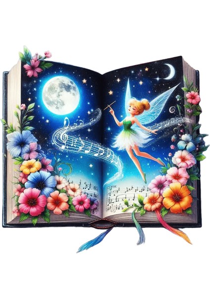 Disney Dıy Sayılarla Yağlı Boya Tinker Bell Sayılarla Boyama Karikatür Kitap Tuval Üzerine Çizim Dijital Boyama Ev Dekorasyonu DSN-3971-ZD / Boyut (Cm): 30X30CM Çerçeve Yok (Yurt Dışından)