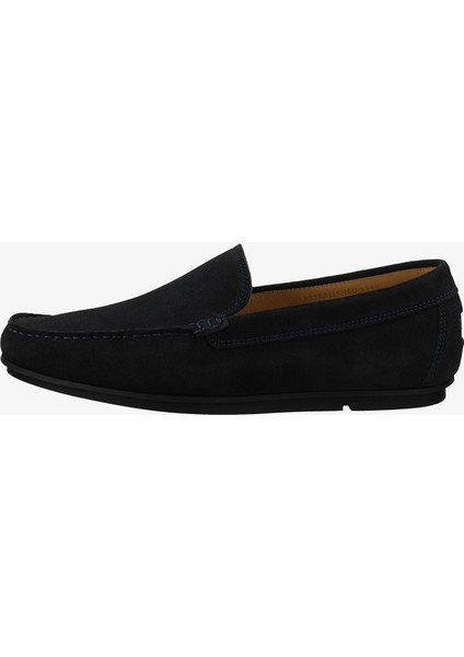 Erkek Lacivert Süet Loafer 30633914.G69