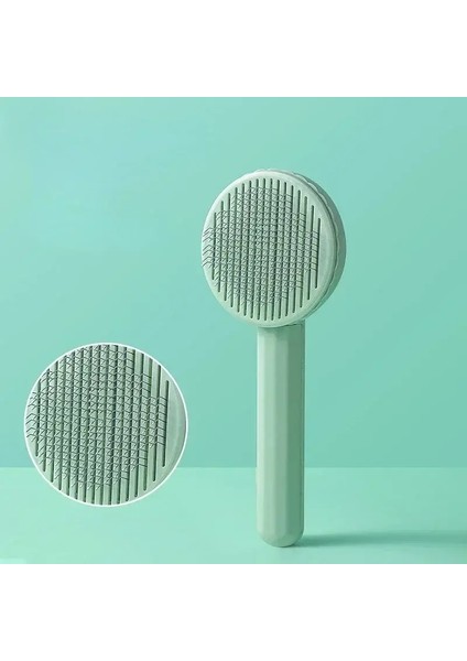 Kedi Tüy Temizleme Matları Çözücü Fırça Tarak Köpek Tüy Temini Fırçası Kedi Bakım Aracı Köpek Tüy Tıraş Makinesi Iğne Tarak Renk: Yeşil (Yurt Dışından)