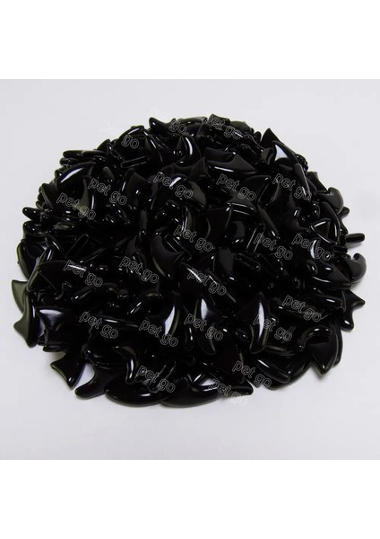 Yeni Moda Düz Renkli 100Pcs/Lot Kedi Tırnak Kapakları Cat Yumuşak Pençe Kedi Pençeleri 5*Yapışkan Tutkal 4 Kedi Sizecolor: Mix 2/Boyut: Xs (Yurt Dışından)