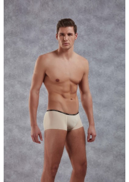 Erkek Polyamid Mini Paça Boxer 1590 Ten