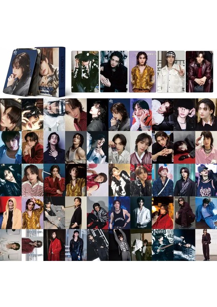 55PCS/SET Kpop Hwang Hyunjin Kartı Yeni Ablum (Hop) Lomo Kartları Fotoğraf Baskısı Resimleri Hayranlar Için Fotokard Kartpostalları Hediyesi Hediyesi: 55PCS- (Hop) -Hyunjin (Yurt Dışından)