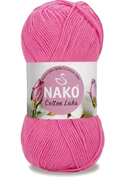 5 Adet Cotton Lüks Yelek Tunik Kazak Bluz Hırka ipi Yünü Koyu Pembe 97550