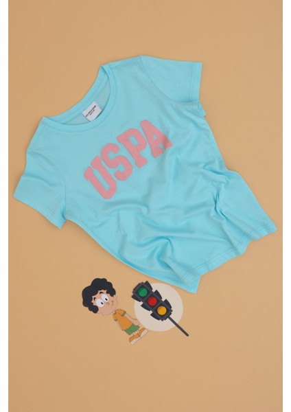 Kız Çocuk Aqua Tişört Basic 50306042-VR007