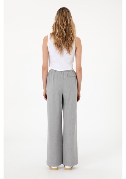 Kadın Gri Pantolon (Kanvas-Chino) 50309118-VR024 fırsatları