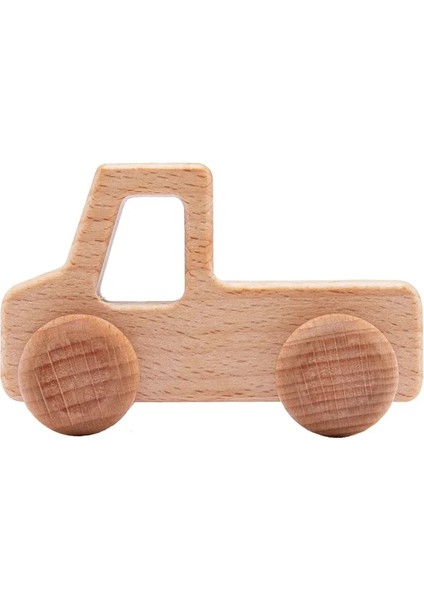 Bebek Bpa Ücretsiz Silikon Araba Ambulans Oyuncaklar Ahşap Karikatür Otobüs Teether Eğitim Montessori Oyuncaklar Diş Çıkarma Dişli Bebek Oyuncak Çarşamba: Kamyon (Yurt Dışından)