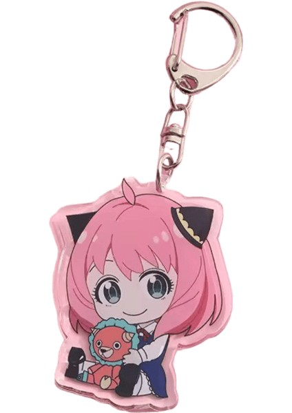 Spy×famıly Akrilik Anahtarlık Karikatür Karakter Süs Anahtar Çanta Kolye Giyim Aksesuarlarırenk: 1 / Boyut: 5 cm (Yurt Dışından)