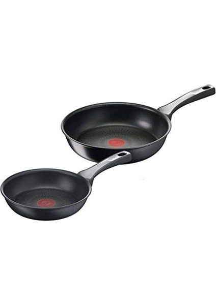 Titanyum 6X UnlimitedOne 20/26 cm kızartma tava seti, yapışmaz taban, dayanıklı alüminyum