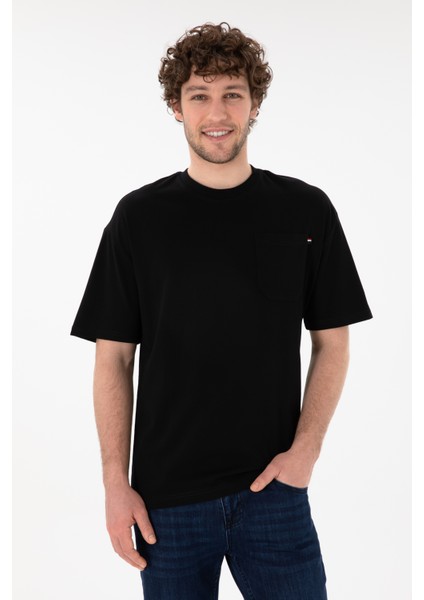 Erkek Siyah Tişört 50305990-VR046