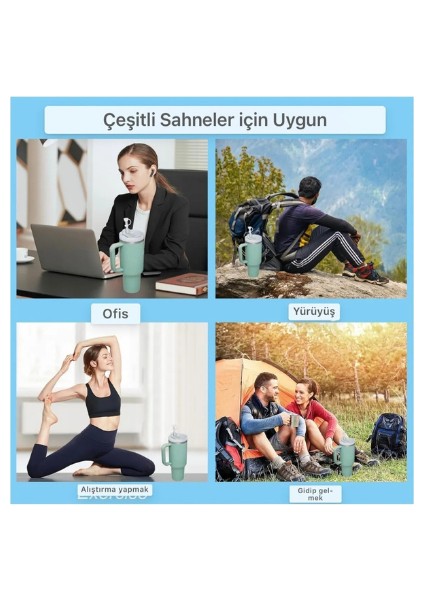 1 set stanley ıçin silikon dökülmeye sızdırmaz seti quencher