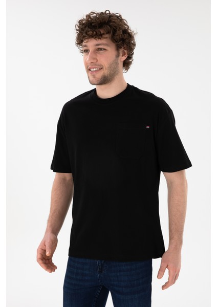 Erkek Siyah Tişört 50305990-VR046 fiyatları