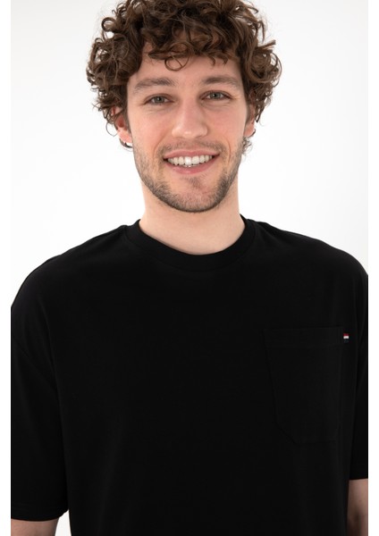 Erkek Siyah Tişört 50305990-VR046 modelleri