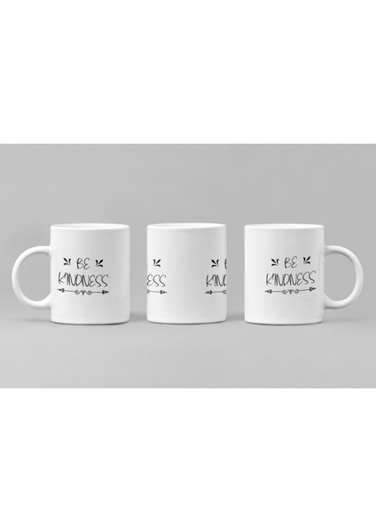 Be Kind'' Yazılı Porselen Kupa Bardak - Nazik Ol Temalı Hediye 300 ml modelleri