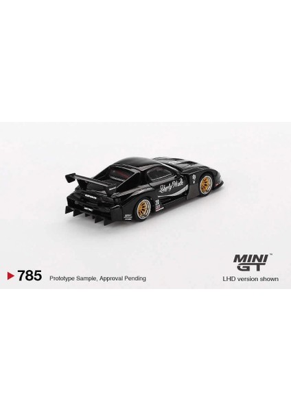 1/64 Mazda Rx-7 Lb-Super Silhouette Liberty Walk Black MGT00785 modelleri