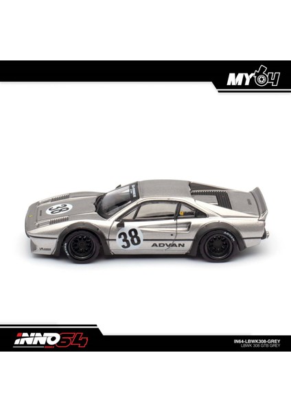 Inno 1/64 Lbwk 308 Gtb Grey IN64-LBWK308-GREY
