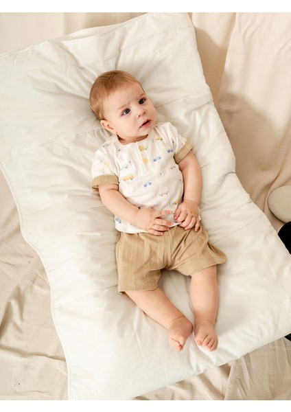 KD53421 Jakarlı Örme 2'li Bebek Takımı (3-6 Ay / 6-9 Ay / 9-12 Ay / 18-24 Ay) fiyatları