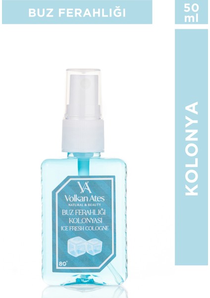 Parfümlü Kolonya - Buz Ferahlığı 50 ml