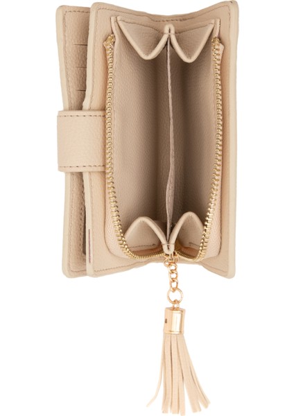 Kadın Ekru Cüzdan 50305048-VR019