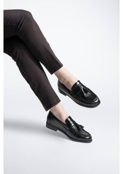 Kadın Loafer Püsküllü Günlük Ayakkabı Loriza Siyah fırsatları