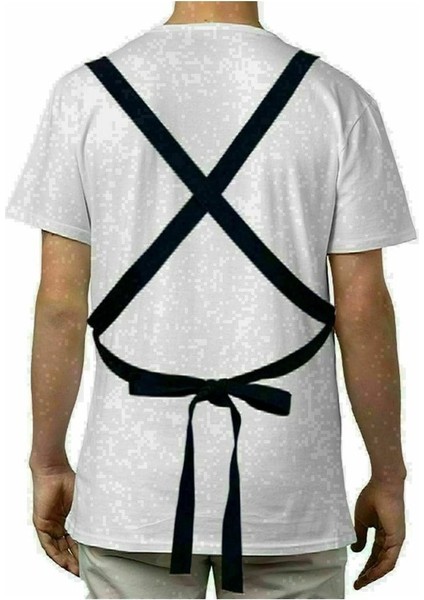 Kişiye Özel Renkli Mutfak Önlüğü, Keten, 77x150, Yeşil fiyatları