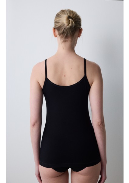 Thin Strap Siyah Atlet