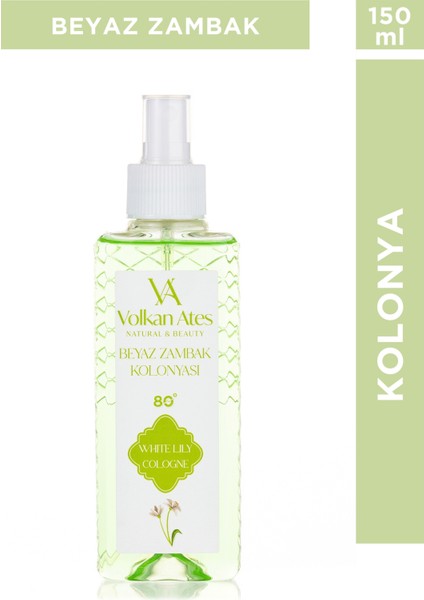 Parfümlü Kolonya - Beyaz Zambak 150 ml