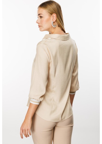 1525 Modailgi Ribanalı Puanlı Jakar Bluz fırsatları