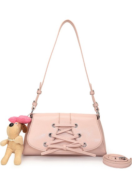 Kadınlar Için Yüksek Kaliteli Koltuk Altı Çantası Yeni Yay Omuz Çantası Moda Haberci Çantası (Yurt Dışından) fırsatları