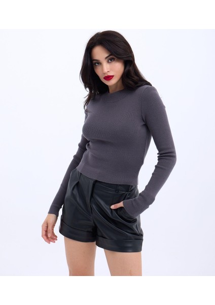 42201 Triko Basic Kazak-Antrasit