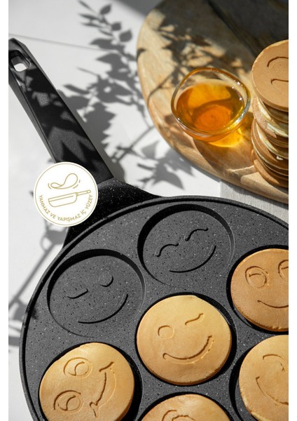 Siyah Alüminyum Döküm 27 cm Krep Tavası fiyatları