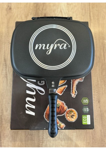 Myra Grill Pan 32 cm Çift Taraflı Tava fiyatları