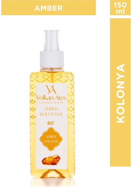 Parfümlü Kolonya - Amber 150 ml
