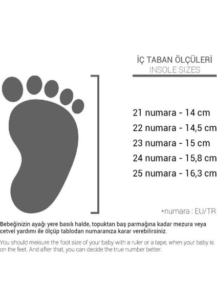 plus Feniks Cırtlı Casual Erkek Bebek Çocuk Kreş Ayakkabı