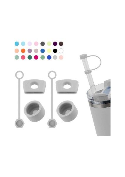 1 set gri stanley ıçin silikon dökülmeye sızdırmaz seti quencher