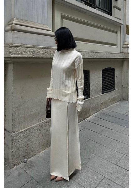 Darcy Etek Bluz Triko Takım 9969