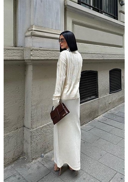 Darcy Etek Bluz Triko Takım 9969