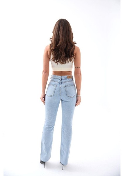 6024 Denim Tall Flare-Mavi