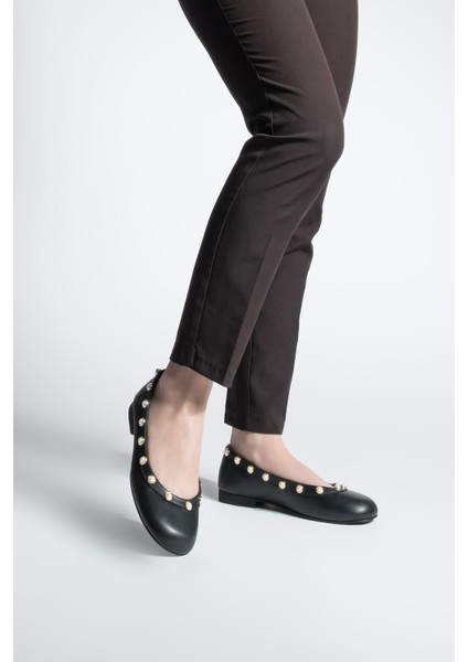 Kadın İncili Günlük Babet Vigat Siyah fiyatları