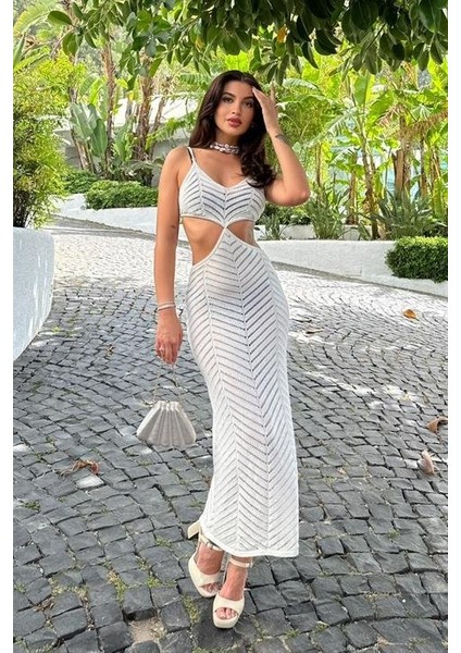 Kerry Sırt Dekolteli Cut Out Elbise 2776