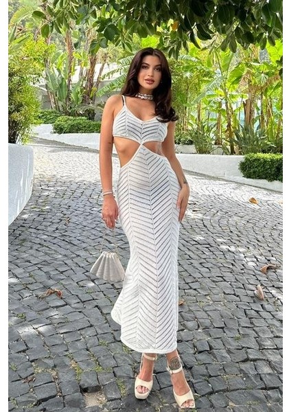 Kerry Sırt Dekolteli Cut Out Elbise 2776