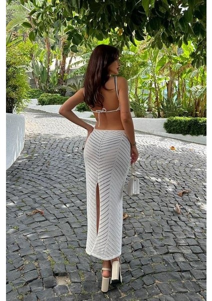 Kerry Sırt Dekolteli Cut Out Elbise 2776