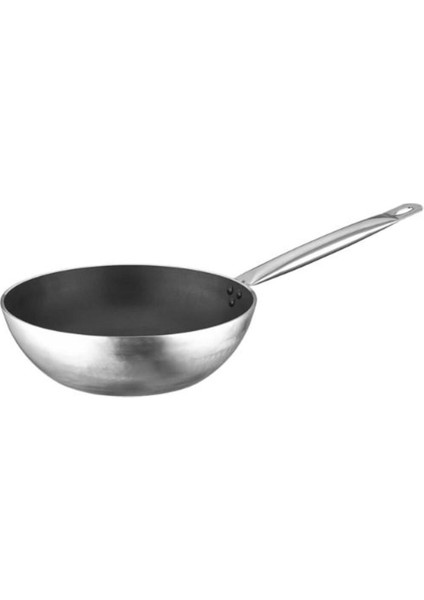 Yakut Serisi 26 cm Endüstriyel Wok Tava