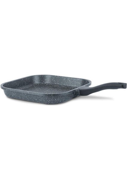 Dökum Granit Kare Izgara Tava 28 cm