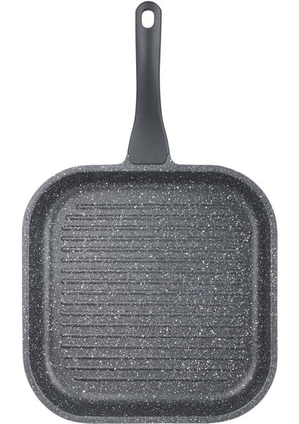 Dökum Granit Kare Izgara Tava 28 cm