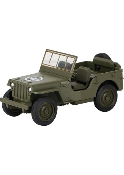 Nessiworld 43723 Welly Jeep Willys 1:32 -Karsan Oyuncak