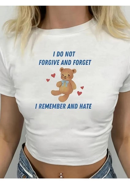 Kemer Boy I Do Not Forgive And Forget I Remember And Hate Crop Bluz