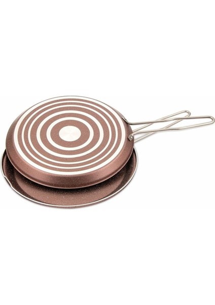 Redio Balık, Krep Tavası 28 cm Fuşya/bakır