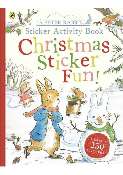 Peter Rabbit Christmas Fun Sticker Activity Book